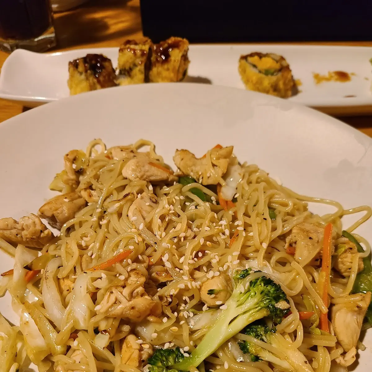 Yaki Soba with Chicken