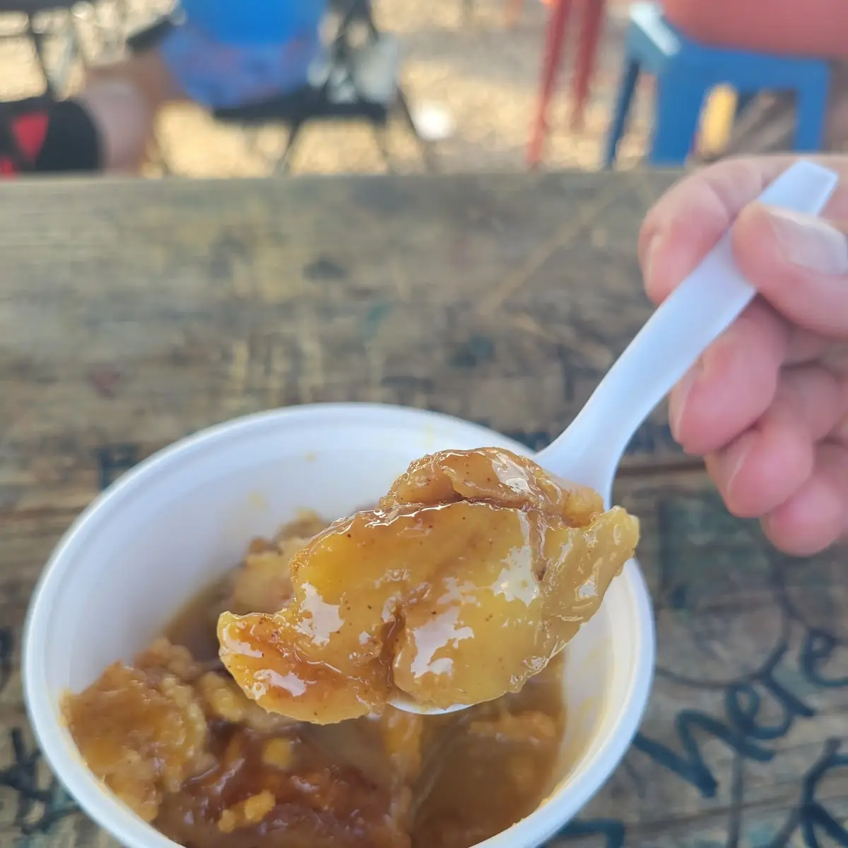 Apple Cobbler Bread Pudding