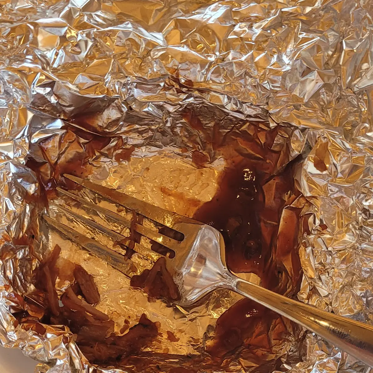 Leftover Pulled Pork Sandwich