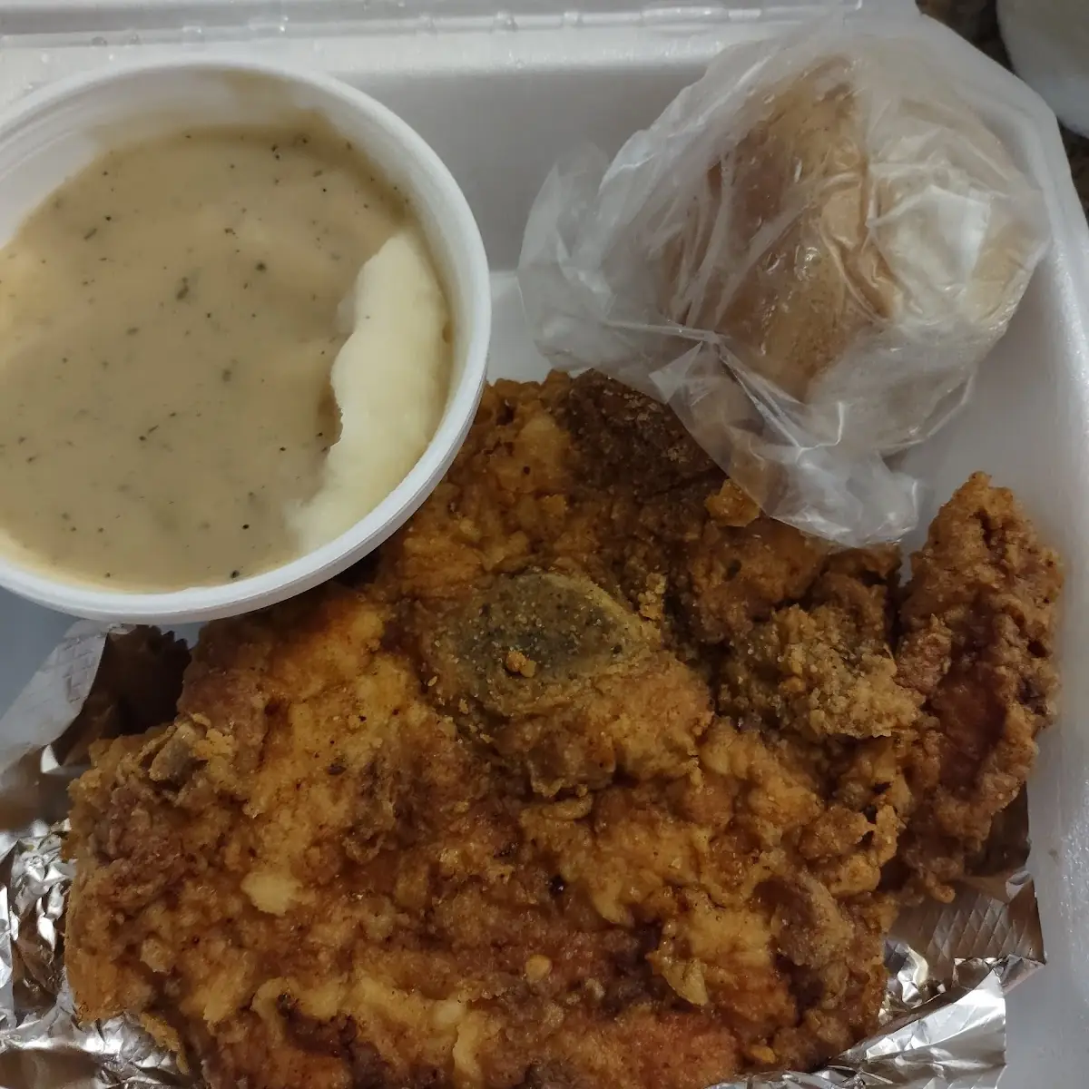 Pork Chops and Mashed Potatoes and Gravy