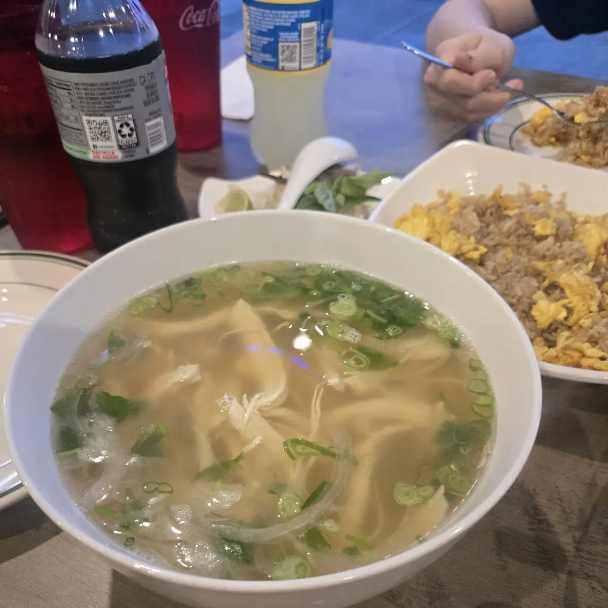 Thai Style Tom-Yum Chicken Noodle Soup 泰式鸡粉