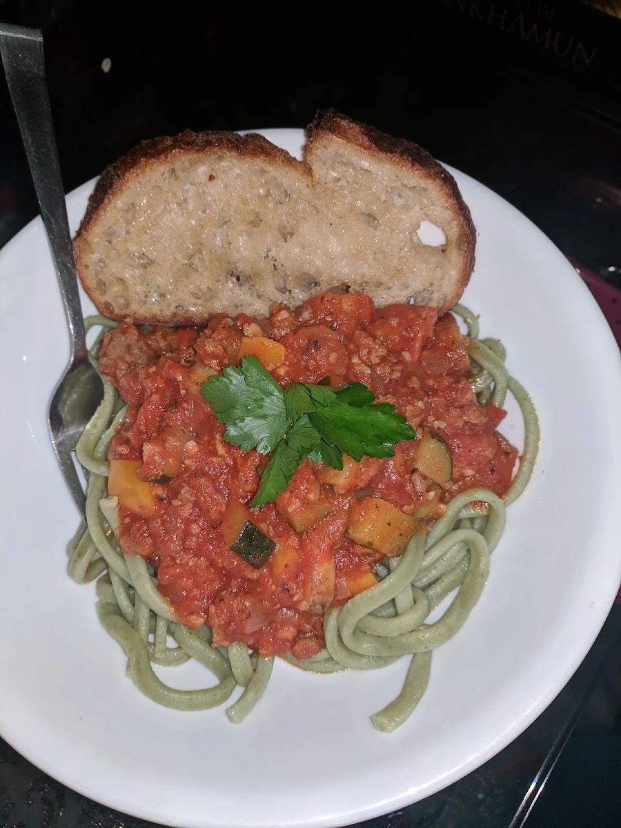 Spinach Linguini, St Lawrence Pizza & Pasta
