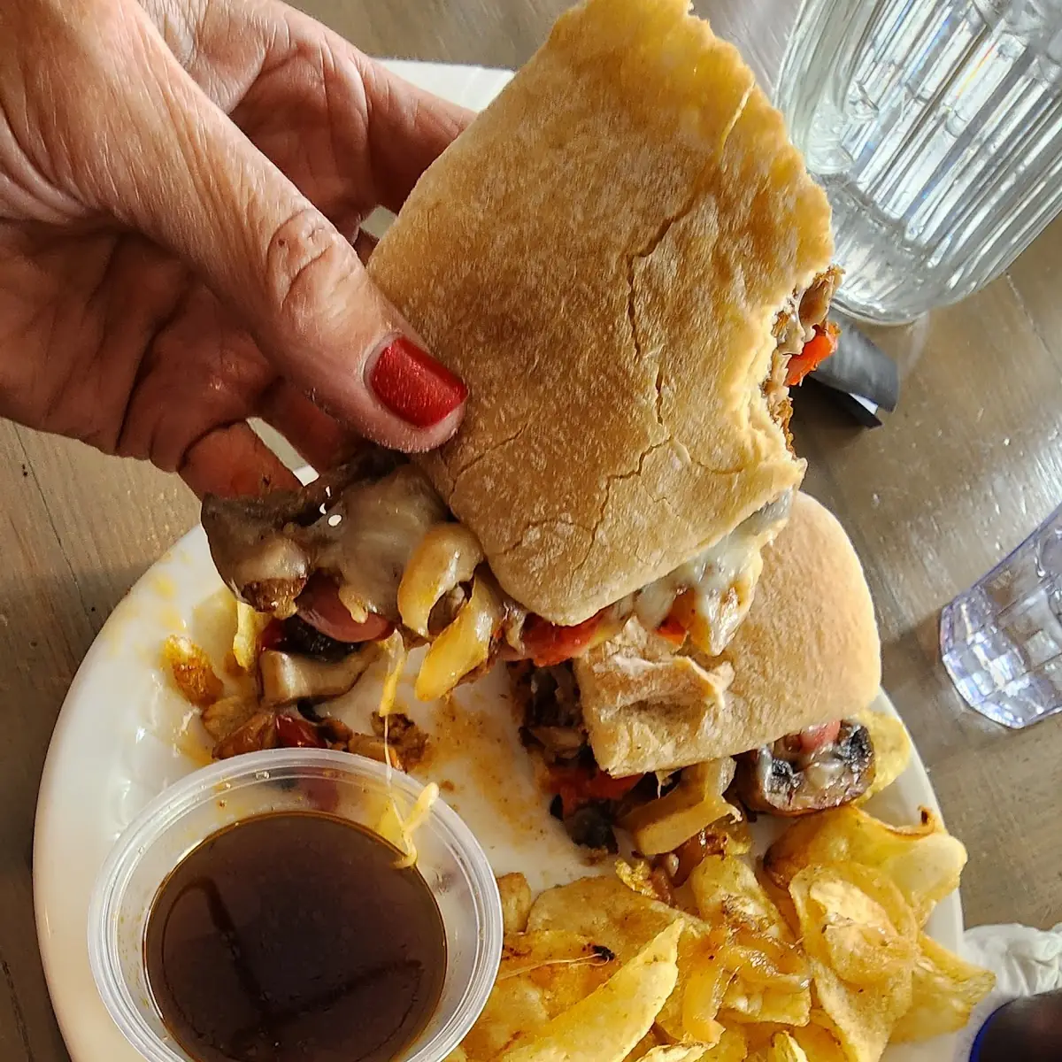 Philly Cheese Steak Sandwich