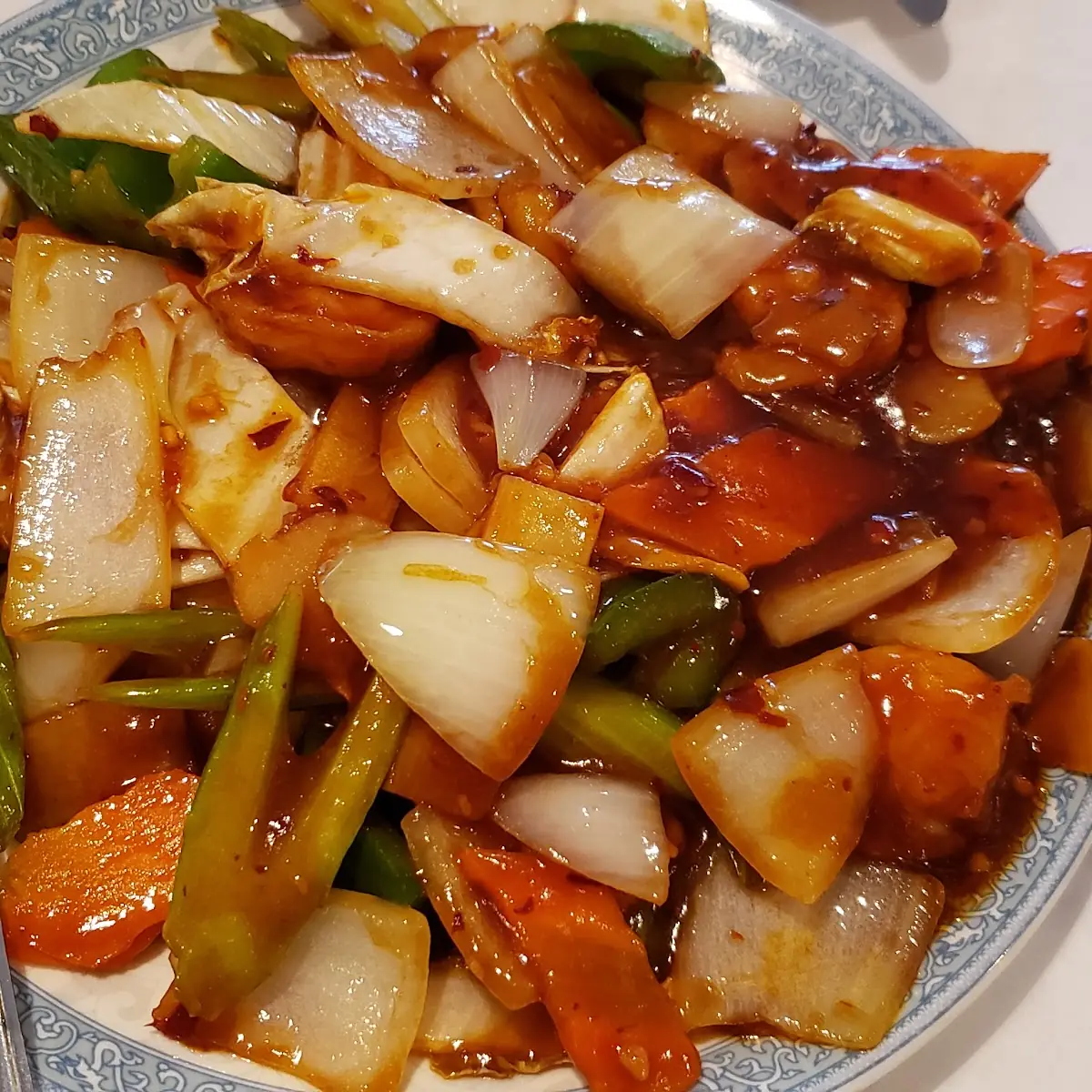 Kung Pao Triple Delight