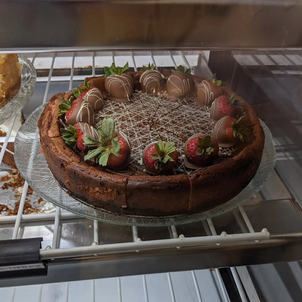 Chocolate Covered Strawberry Cheesecake