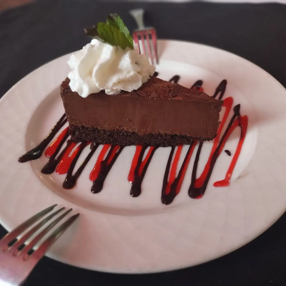 Belgian Chocolate Mousse Cake