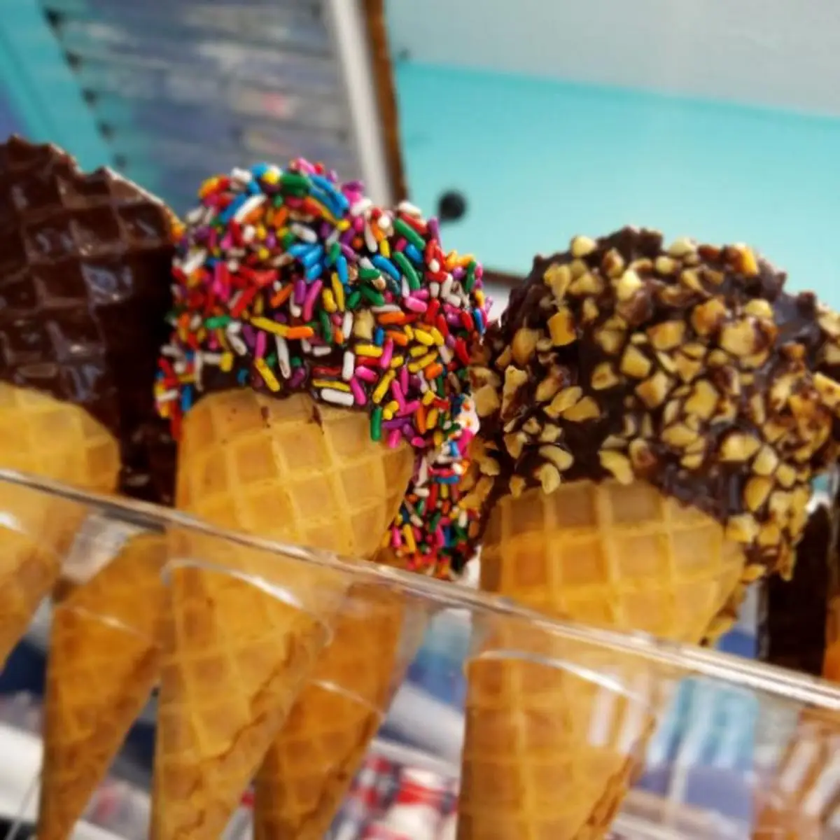 Hand Dipped Waffle Cones
