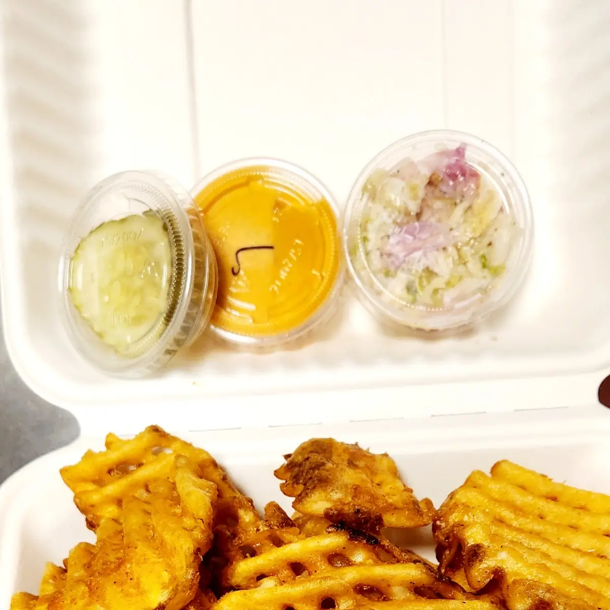 Waffle Fries Large