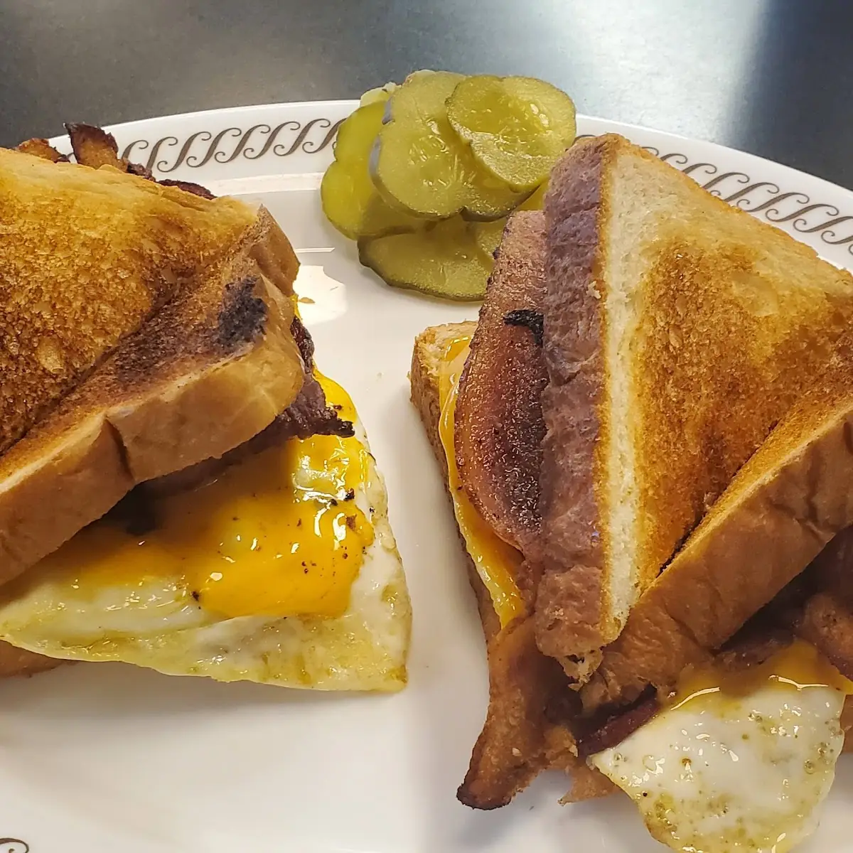 Egg & Cheese Melt Plate