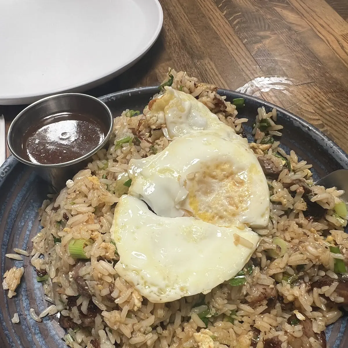 Short Rib Fried Rice with an Egg on Top