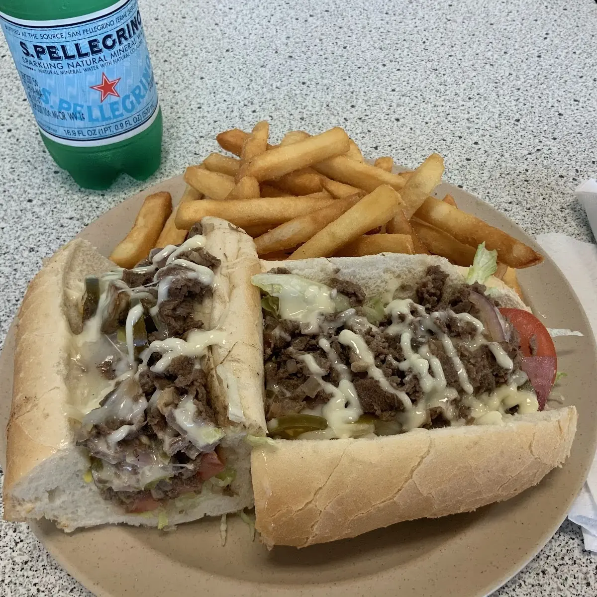 Lunch Steak & Cheese Sub