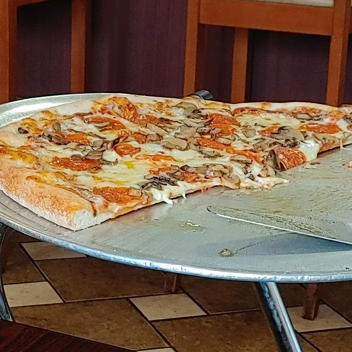 Pepperoni Mushroom Pizza