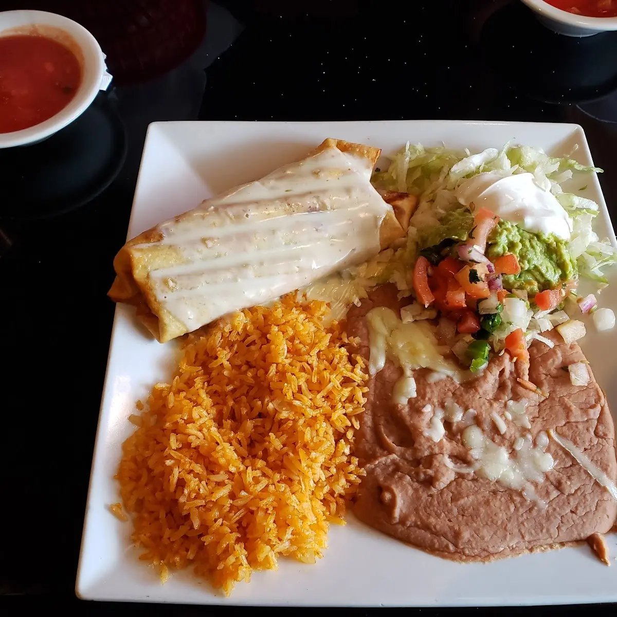Ground Beef Chimichanga