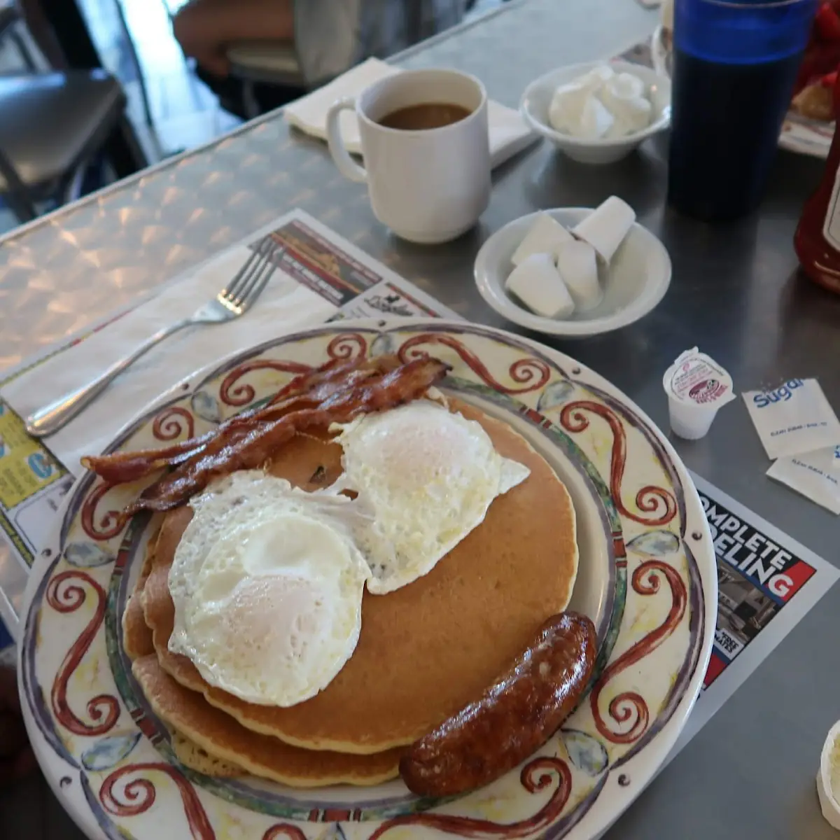 Two Eggs Two Pancakes