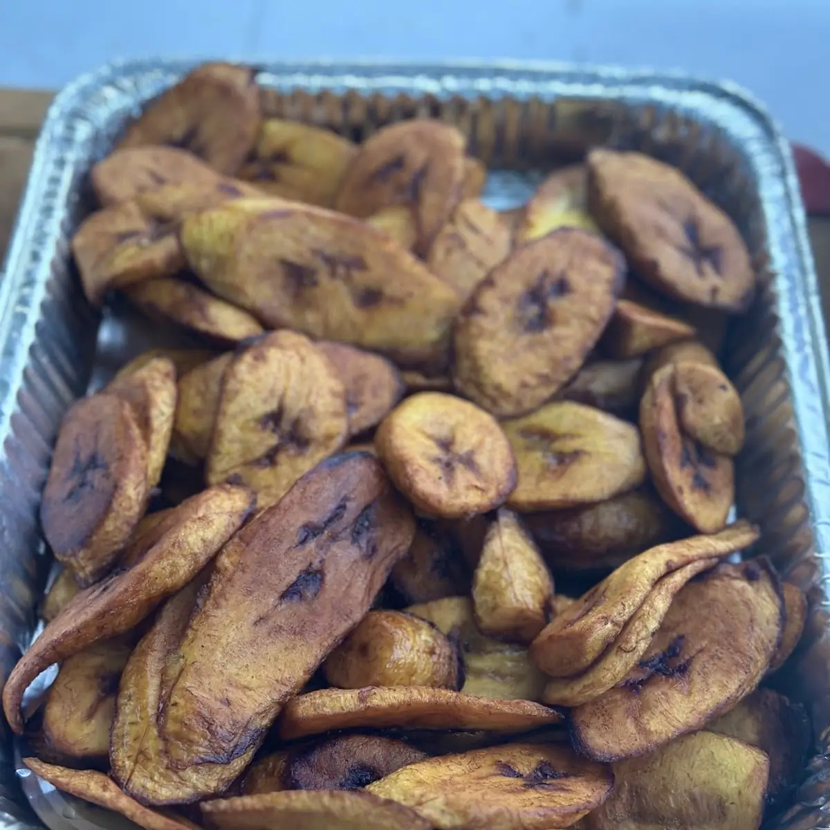 Small Tray Fried Plantain