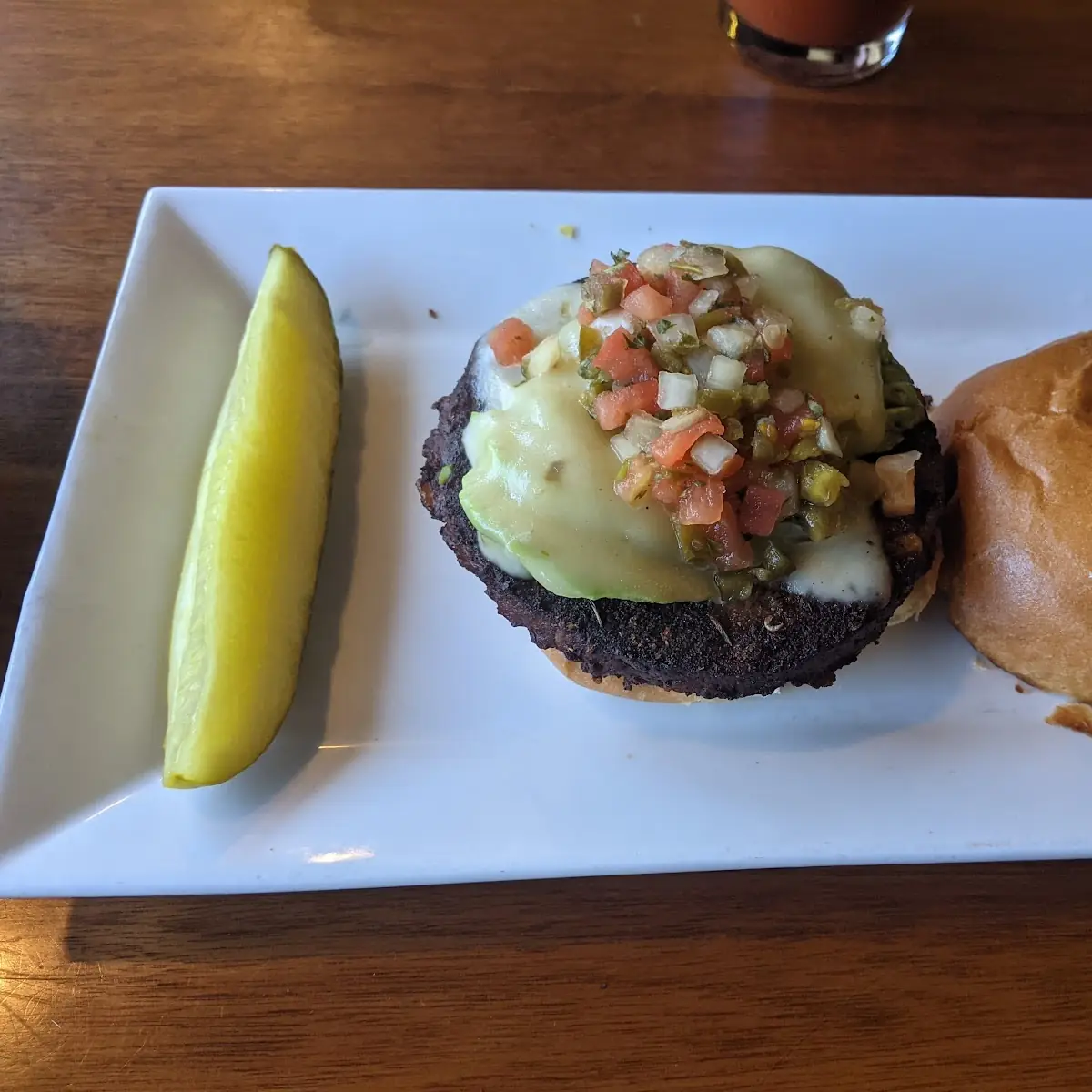 Jerk Burger Black Bean Patty