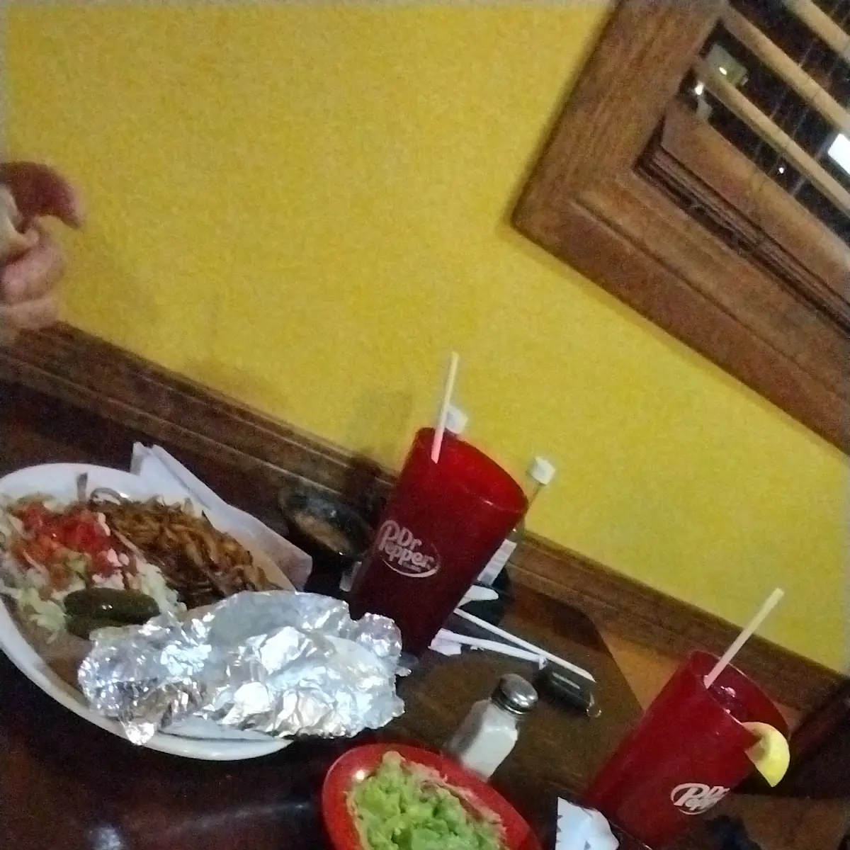 Steak Shrimp Fajitas