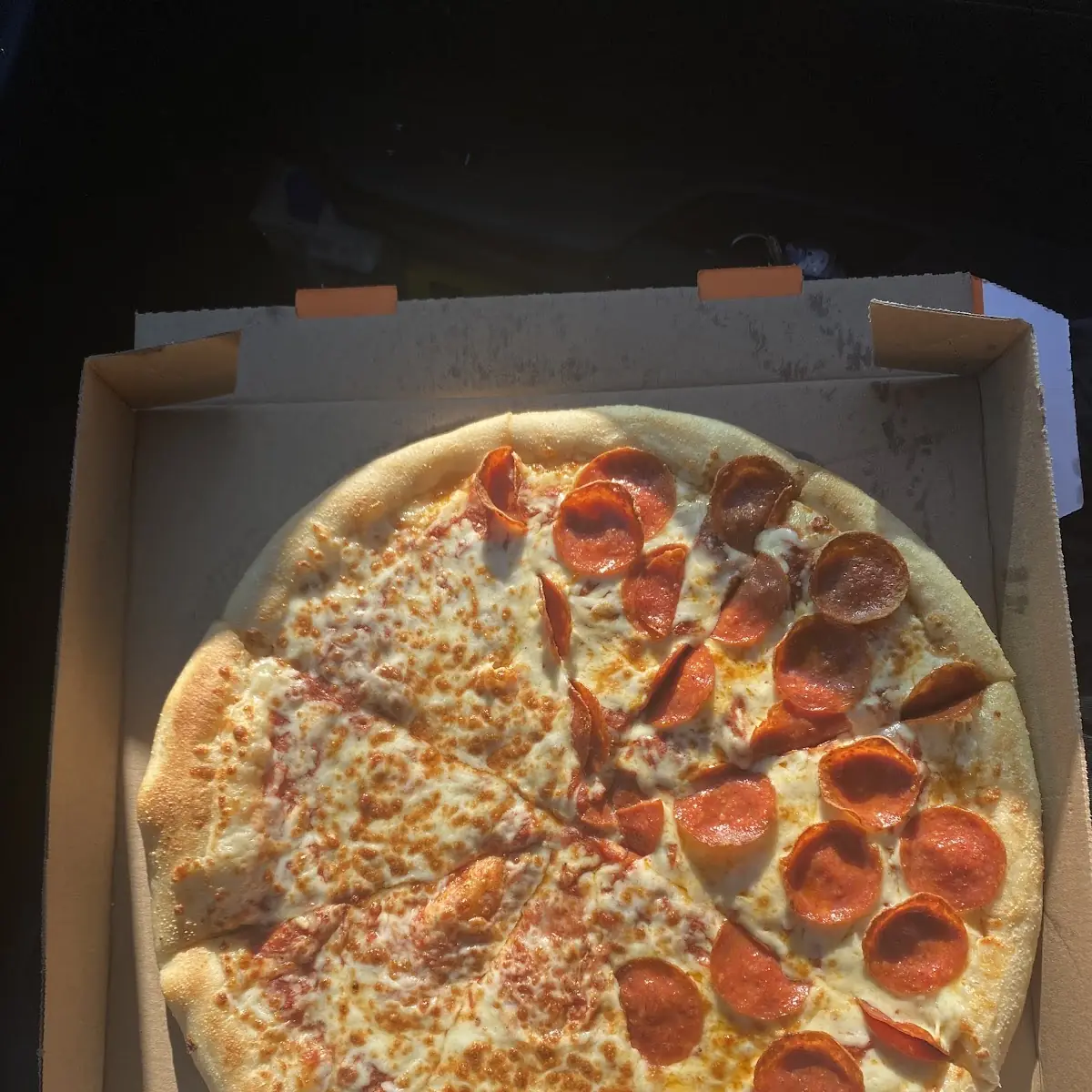 Stuffed Crust Pepperoni Pizza