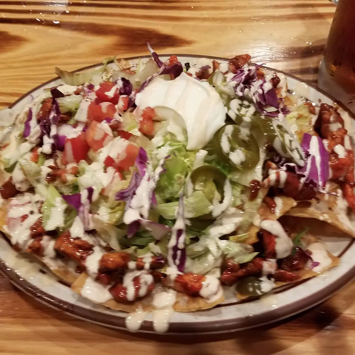 BBQ Chick Nachos