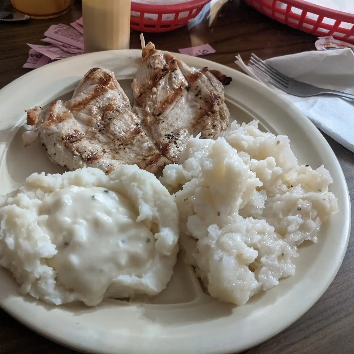 Grilled Chicken Breast Dinner