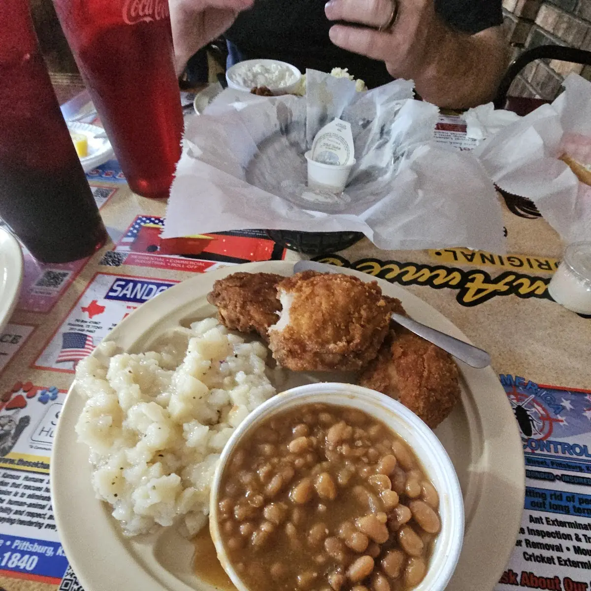 Potato Salad and Baked Beans