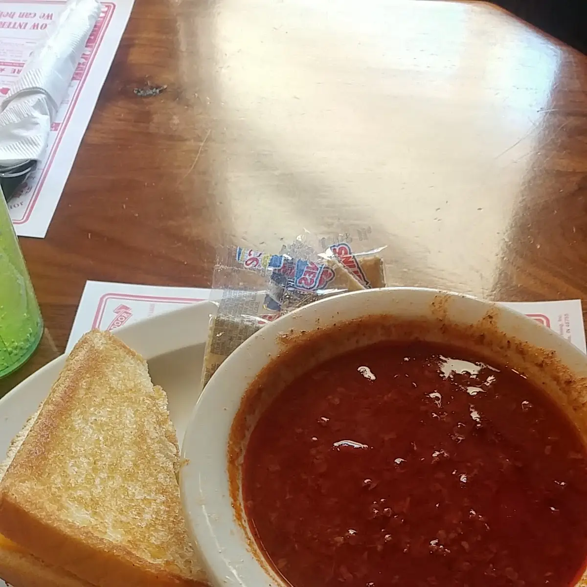 Chili and Grilled Cheese