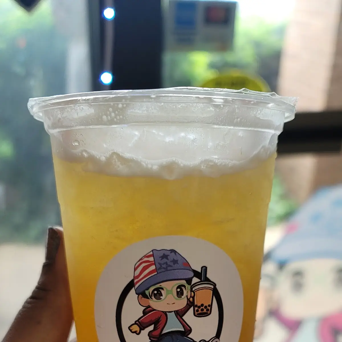Peach Green Tea