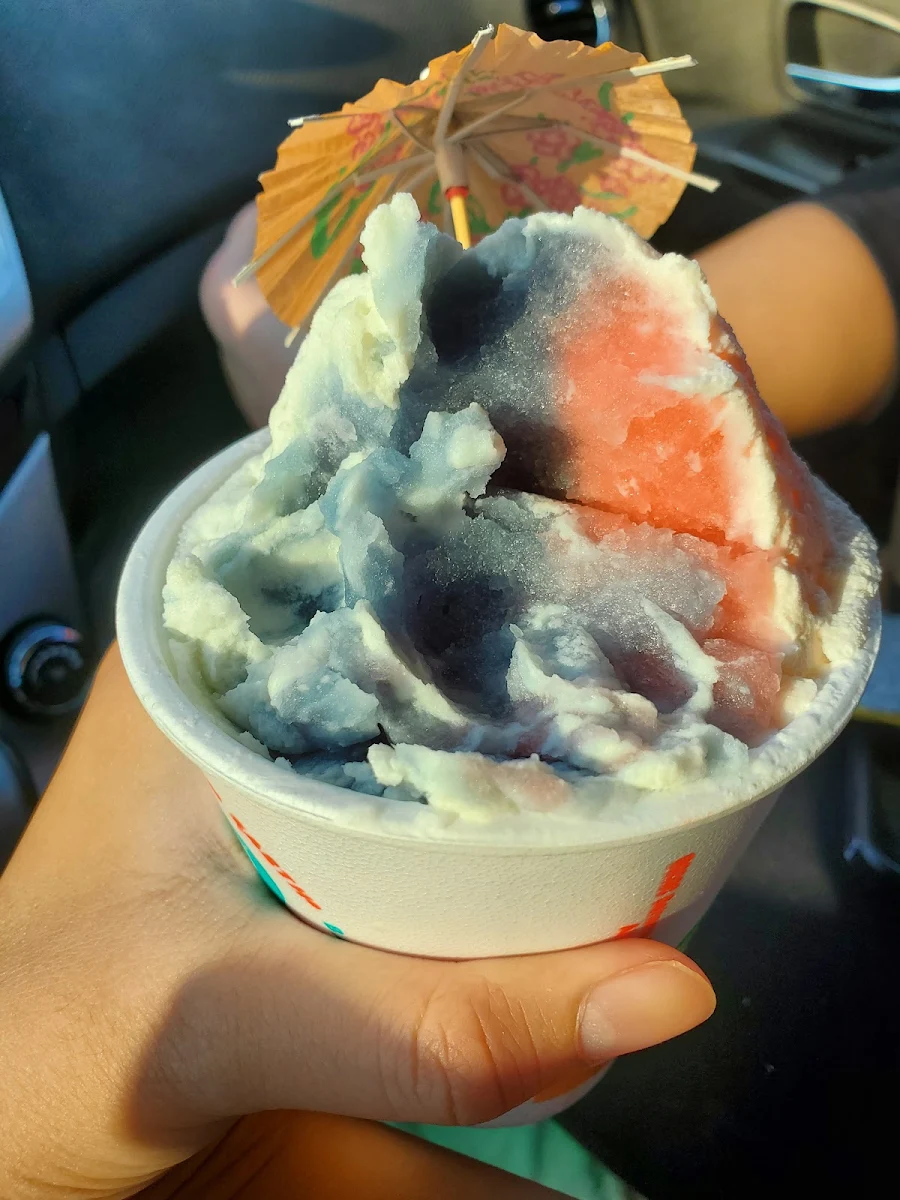 Blueberry Muffin and Pink Lemonade