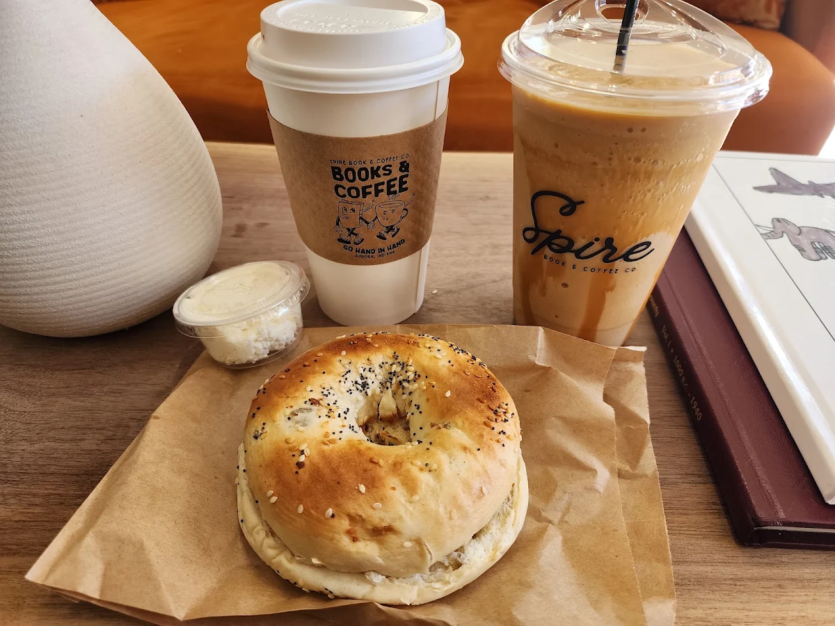 Everything Bagel with Cream Cheese