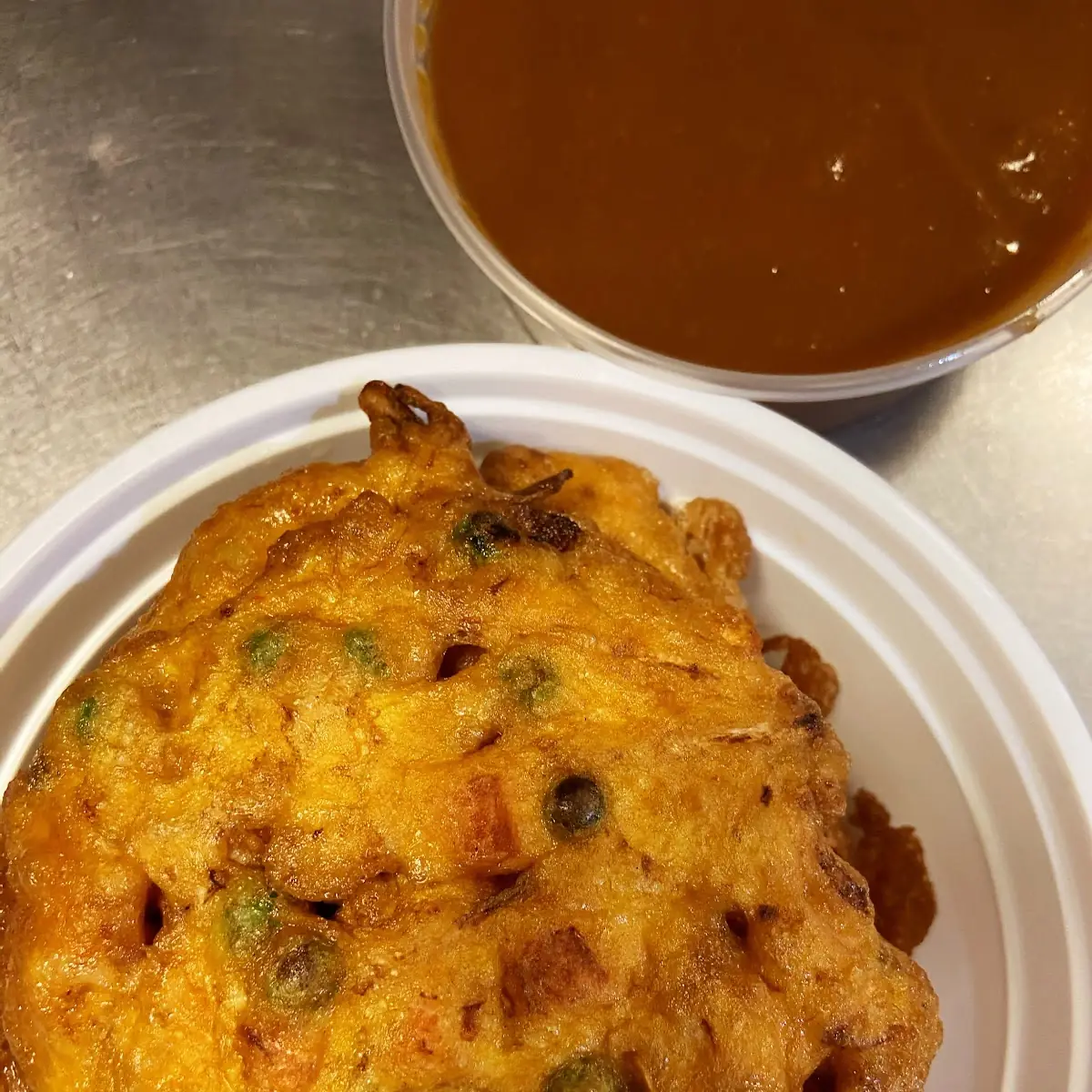 Roast Pork Egg Foo Young