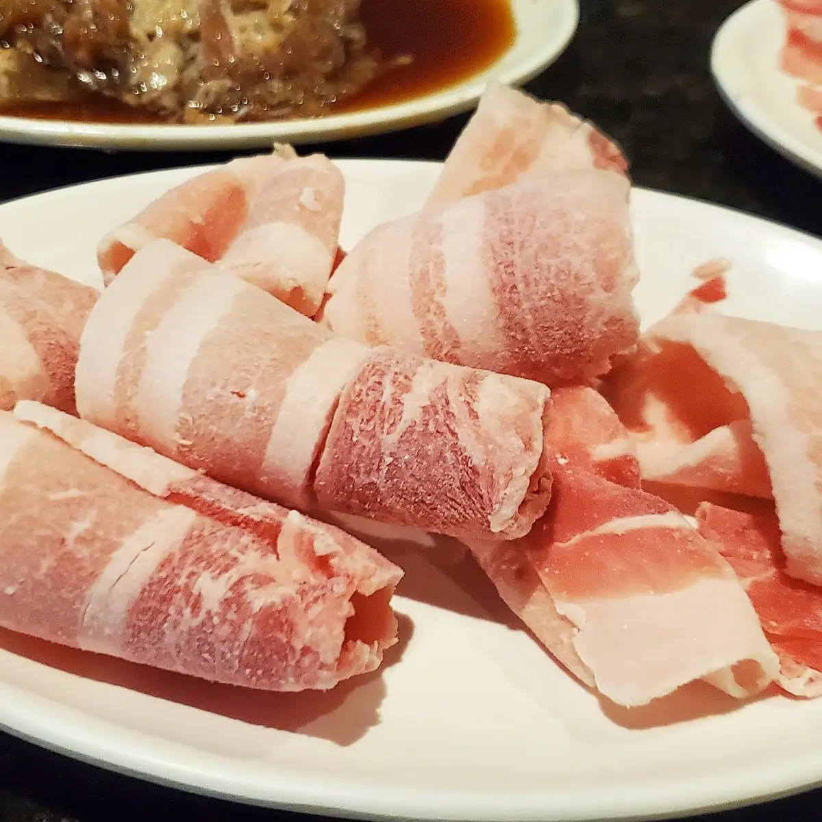 Thinly Sliced Pork Belly