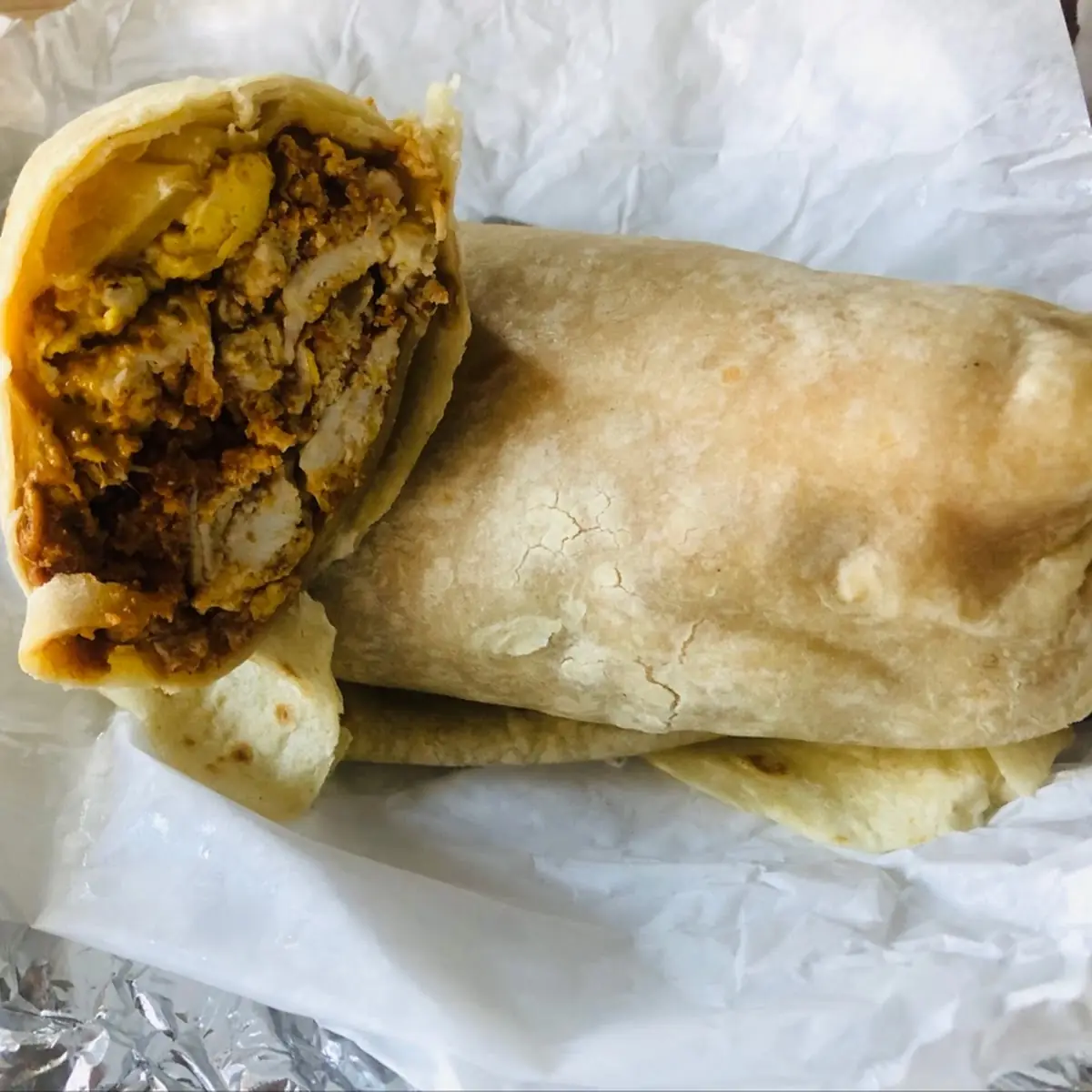 Two Beef Burritos