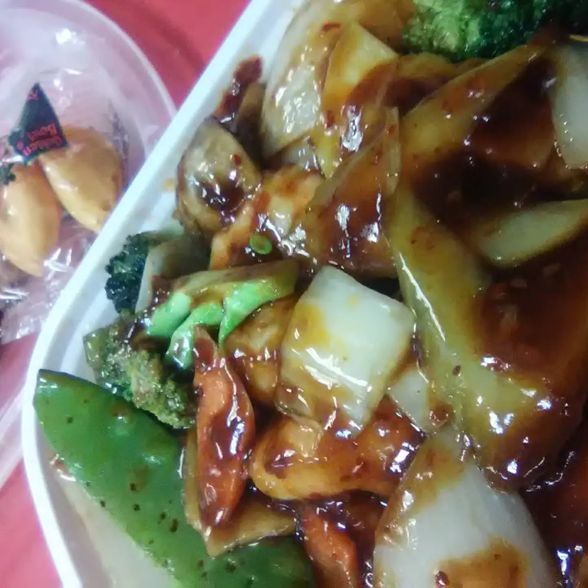 Triple in Garlic Sauce