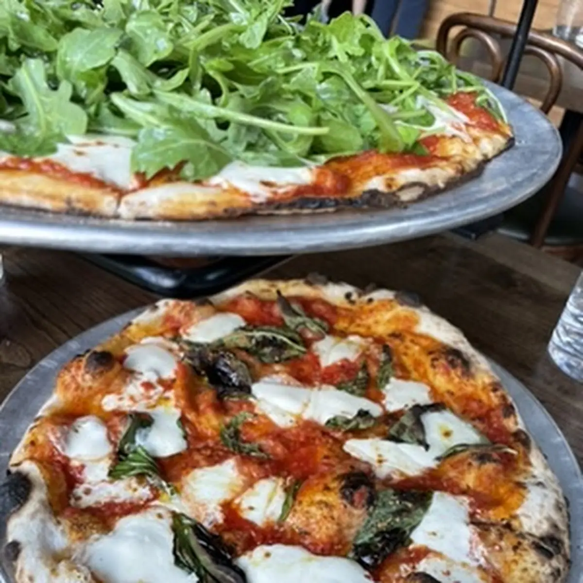 Margherita Pizza & Bianca Pizza