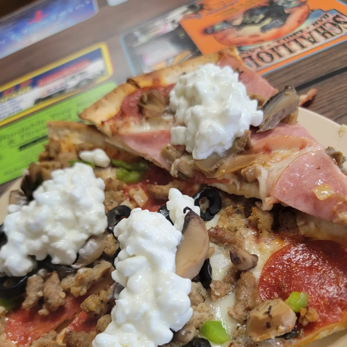 Cottage Cheese Pizza