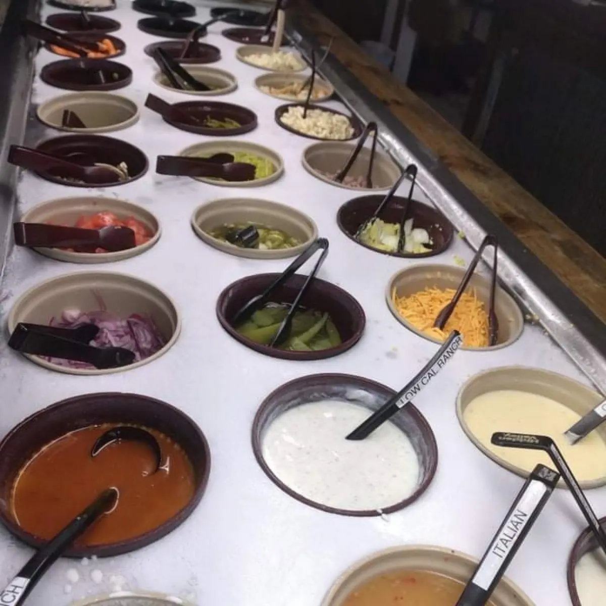 Salad Bar With