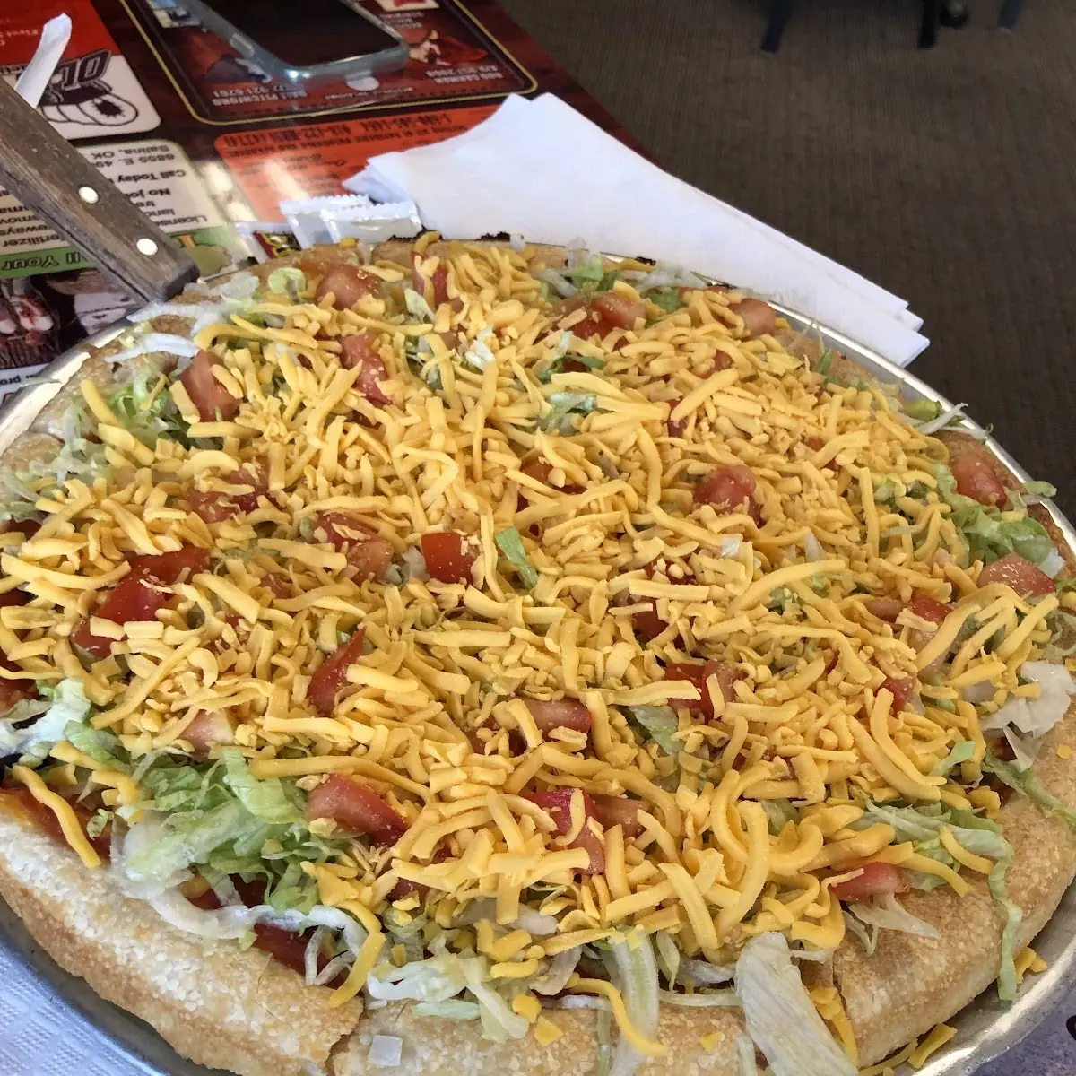 Texan Taco Pizza