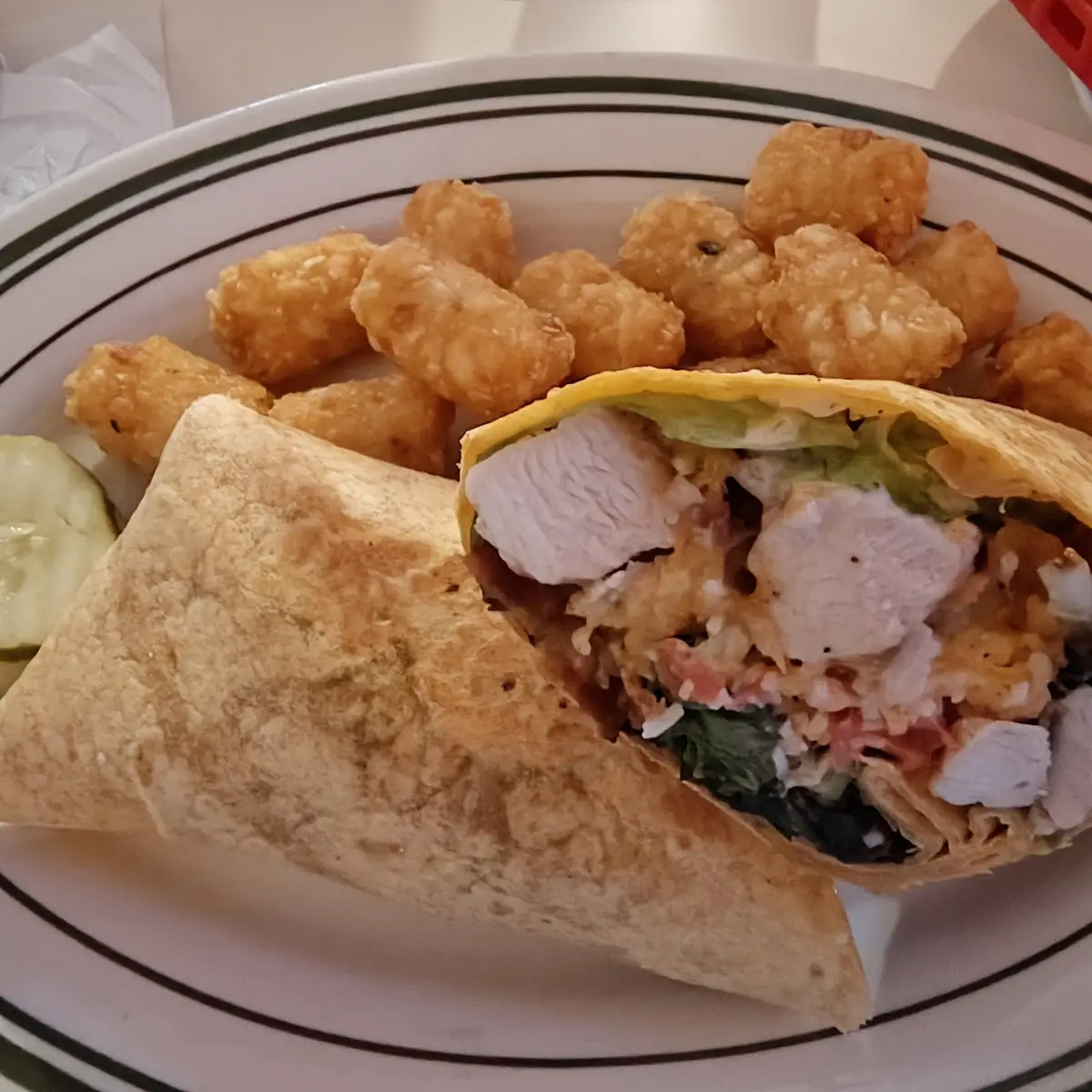 Chicken Bacon Ranch Wrap