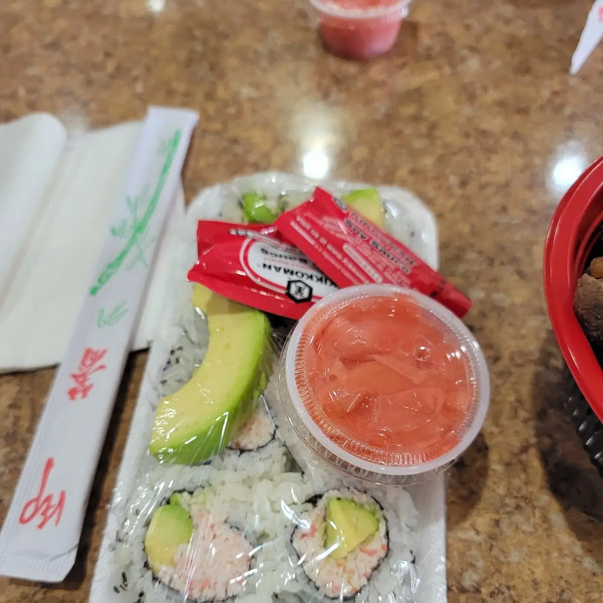 Udon & California Roll