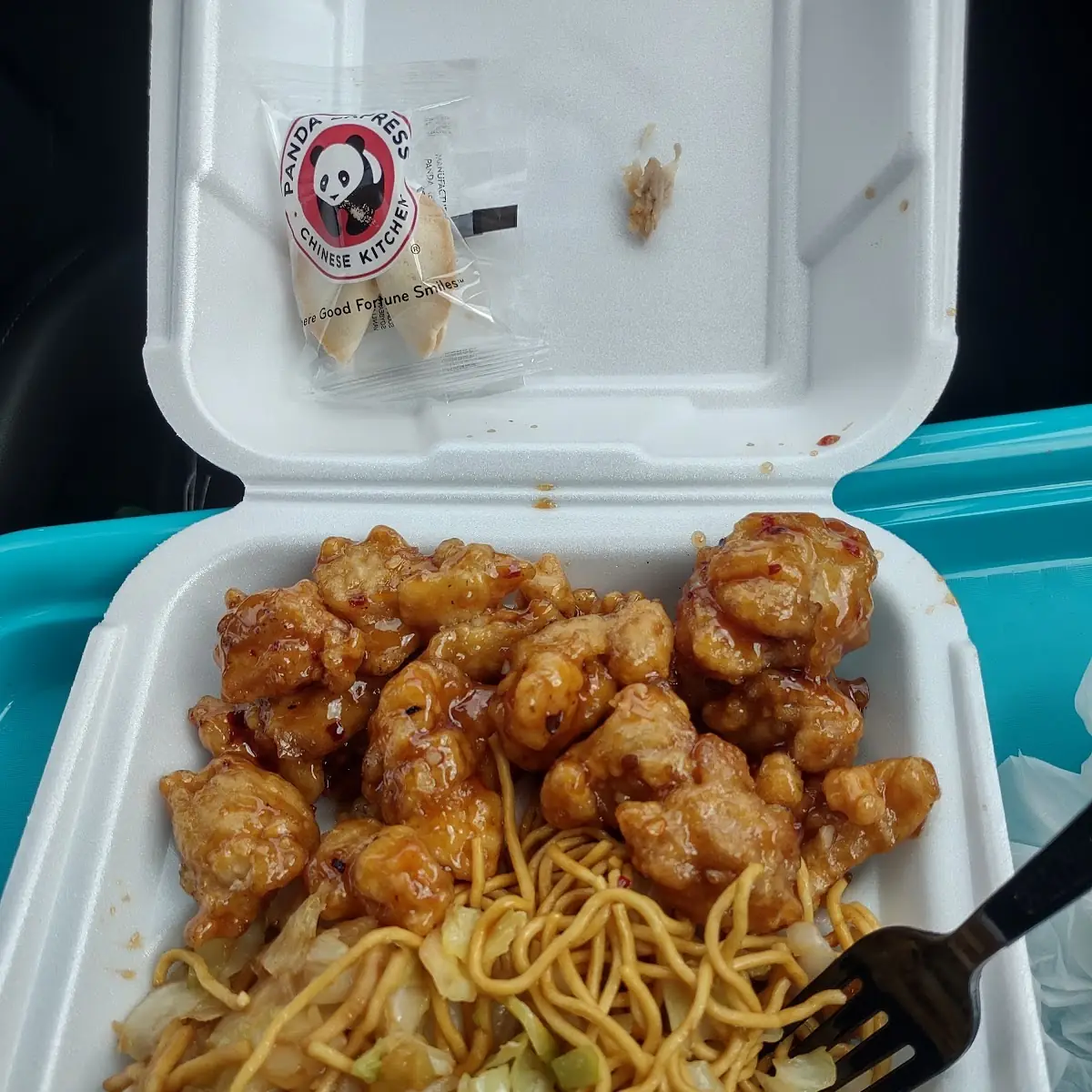 Orange Chicken Chow Mein