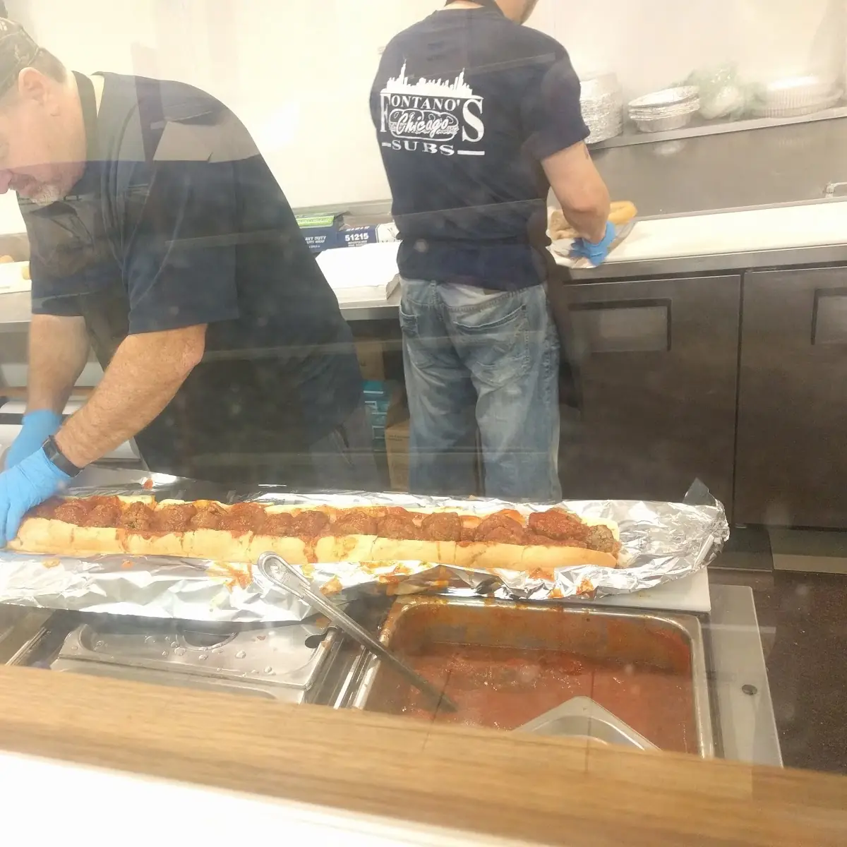 Sausage & Pepper Sandwich