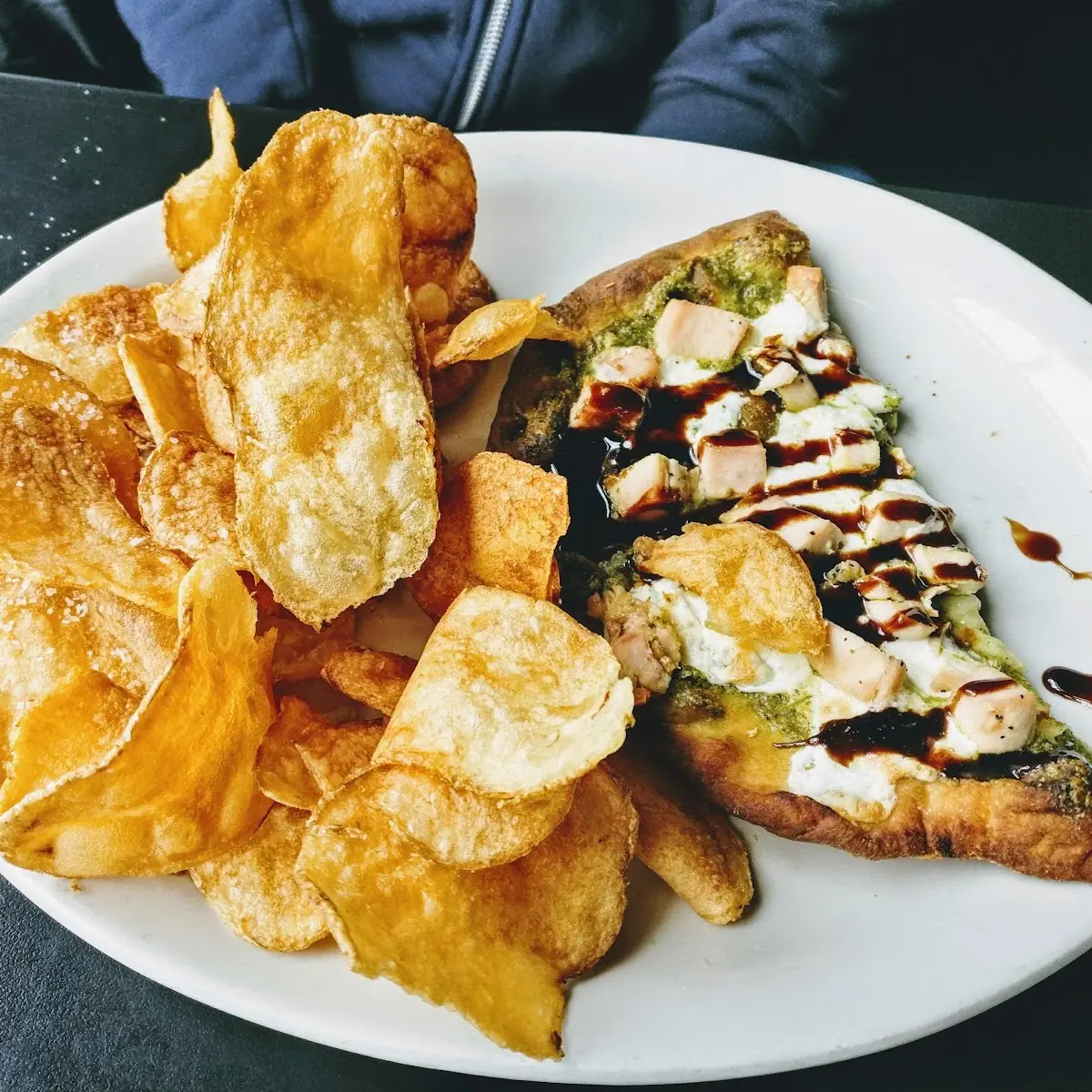 Chicken Pesto Flatbread