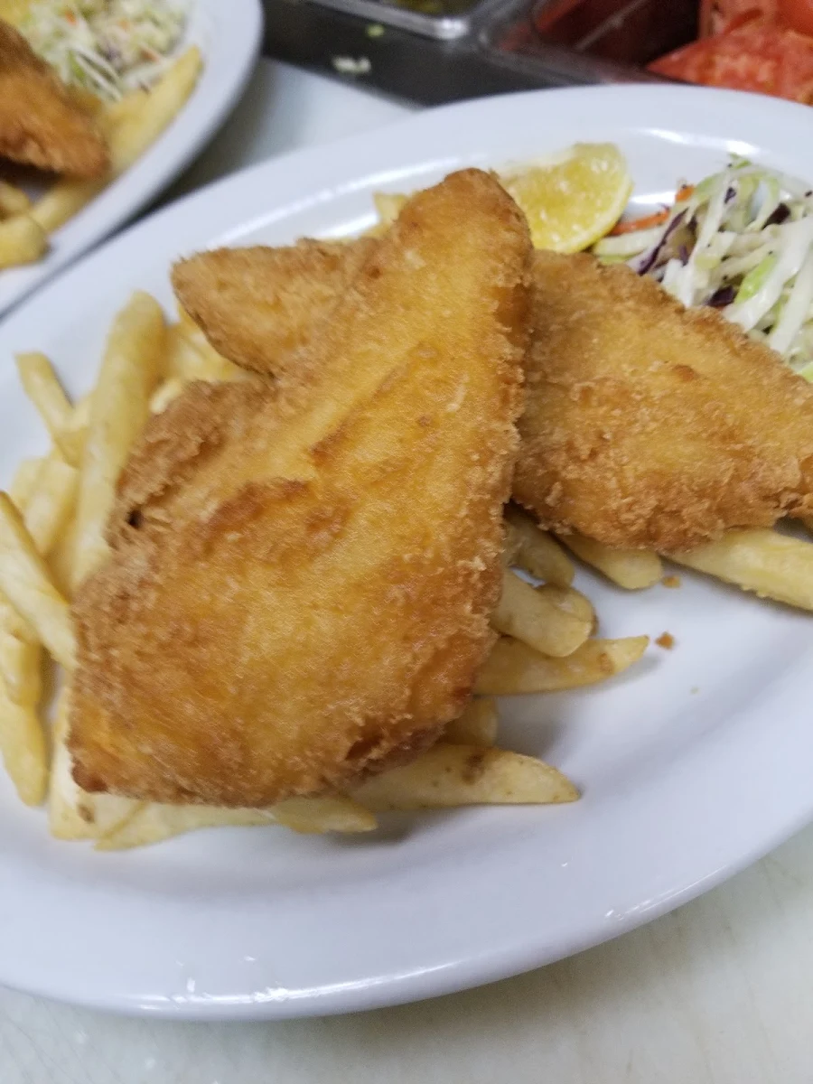 Fish and Chips, Rosies In The Park