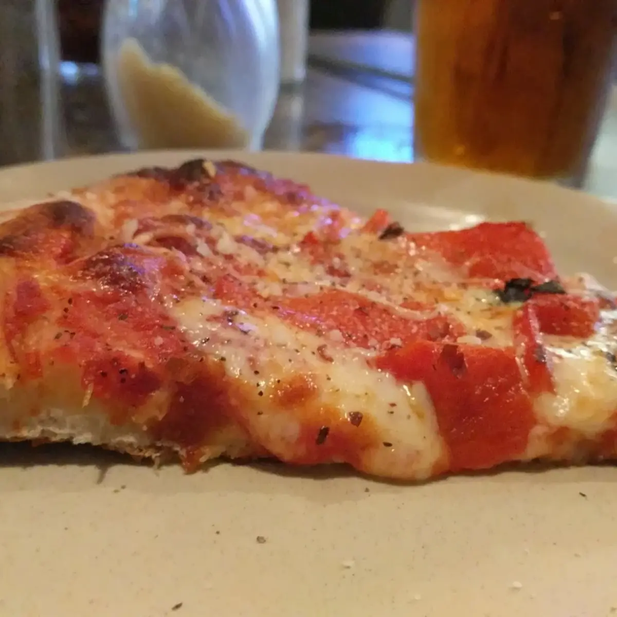 Roasted Red Pepper Pizza