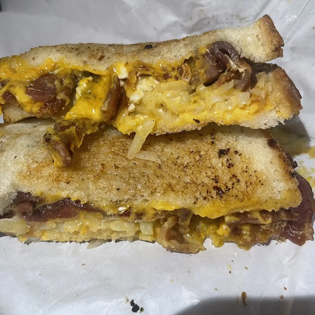 Bacon Sourdough Breakfast Sandwich