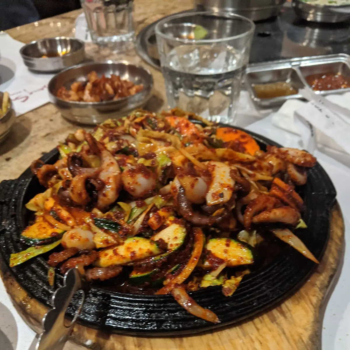 Stir Fried Squid with Vegetables