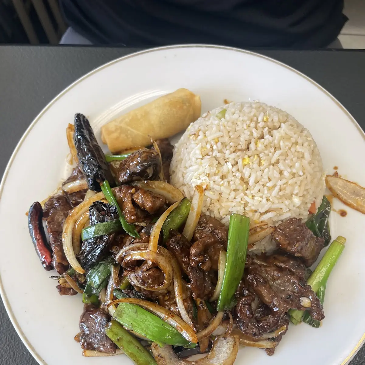 Black Bean Beef  Hor Fun