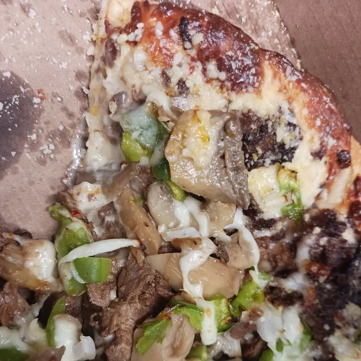 Philly Cheesesteak Pizza