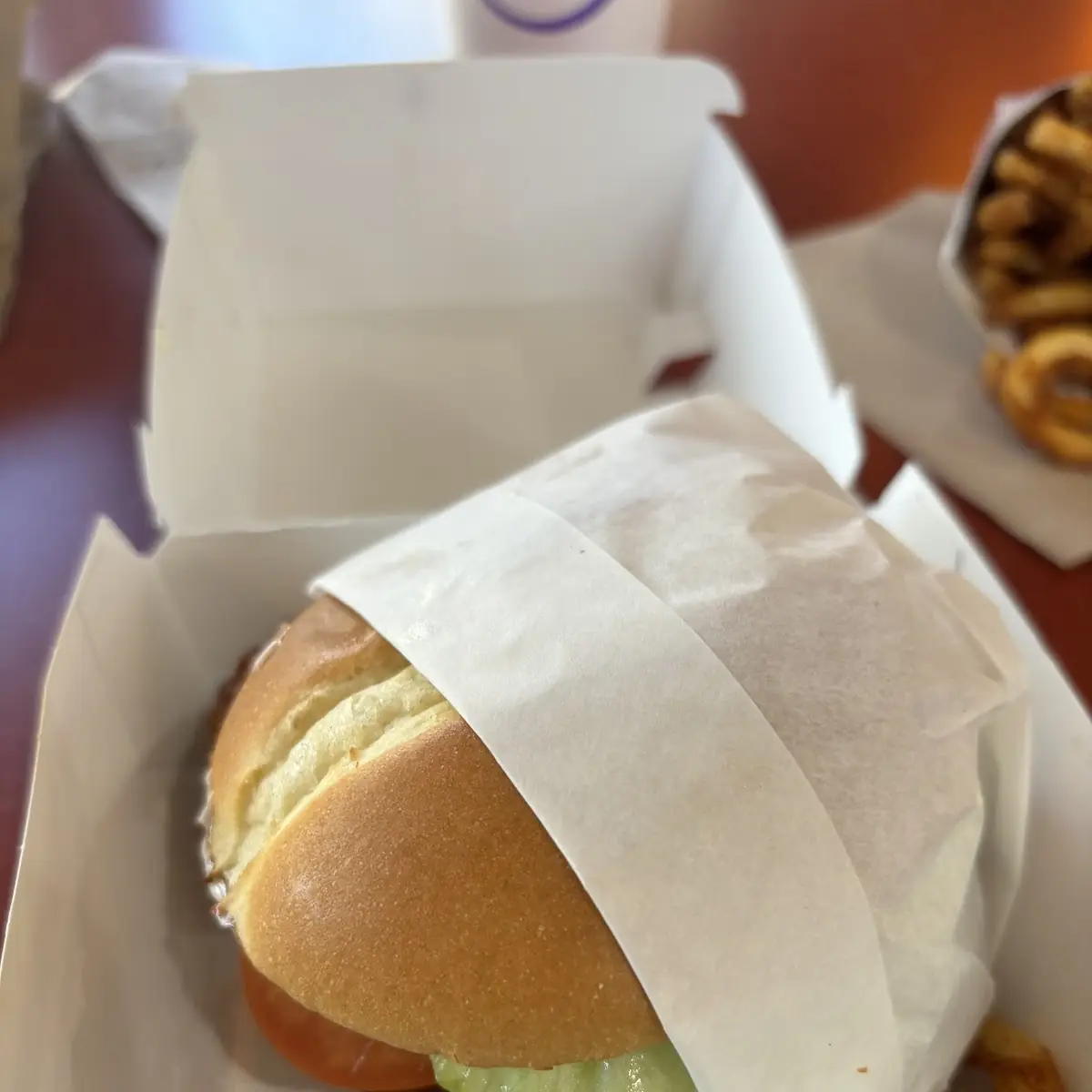 Spicy Chicken Burger