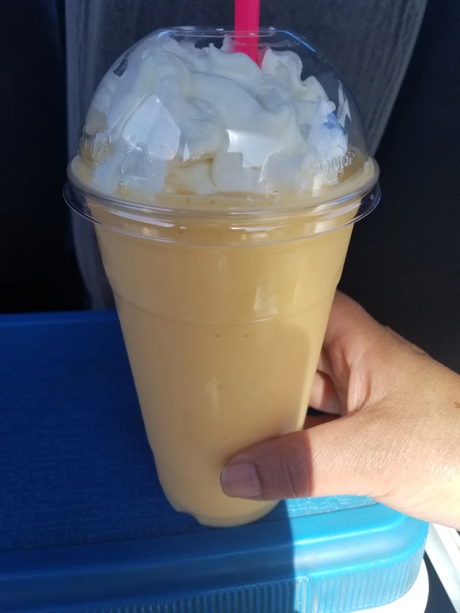Peach Milkshake